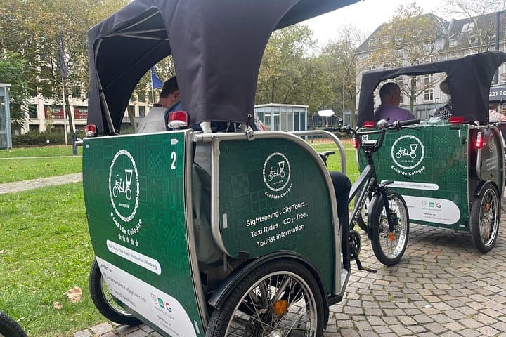 Visite de la ville en rickshaw à Cologne — photo 2