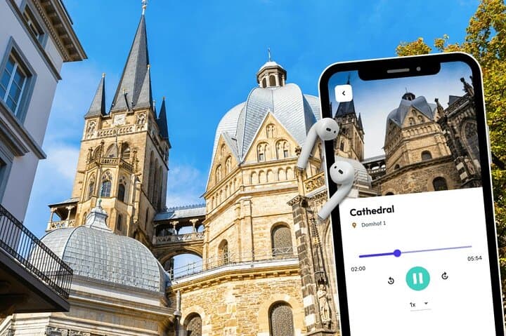 Aachen Englischer Selbstgeführter Audioguide auf Ihrem Handy — Foto 2