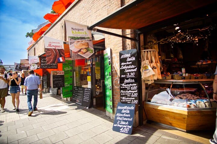 Tour culinario al Viktualienmarkt di Monaco