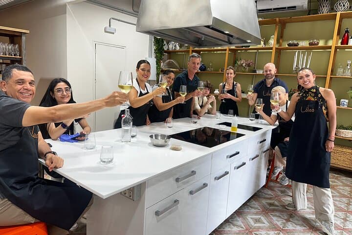 Tapas- und Paella-Kochkurs in Madrid