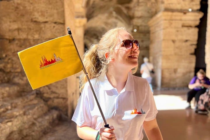 Geführte Tour durch das Kolosseum, das Forum Romanum & den Palatin in Rom