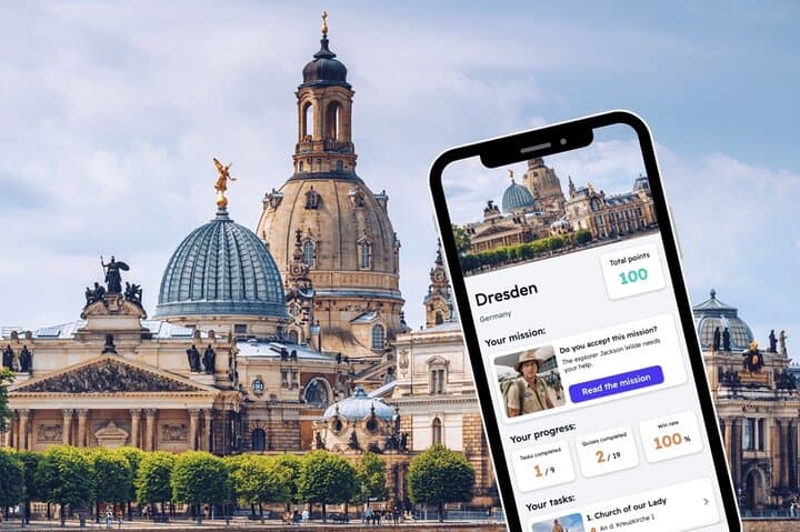 Dresden Erkundungsspiel und Stadttour