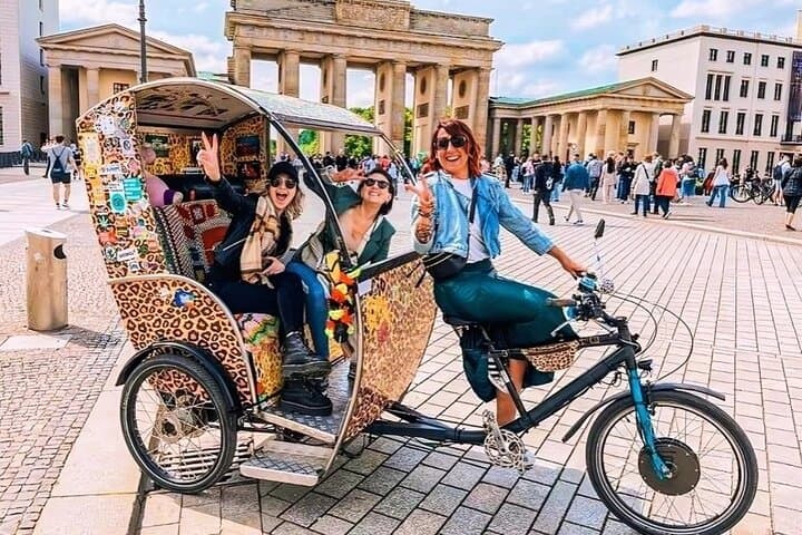 Visites en Rickshaw à Berlin - Groupes de jusqu'à 16 personnes