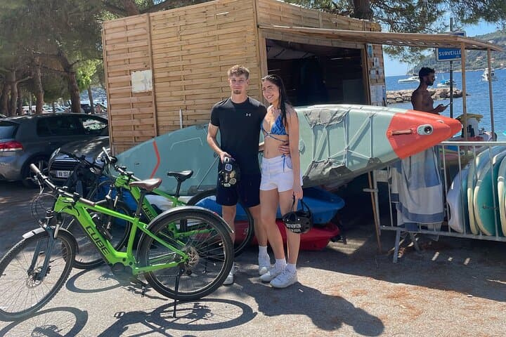 Actividad de paddle y bicicleta eléctrica en Villefranche — foto 3