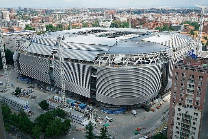 Eintrittskarte für die Stadiontour im Santiago Bernabéu