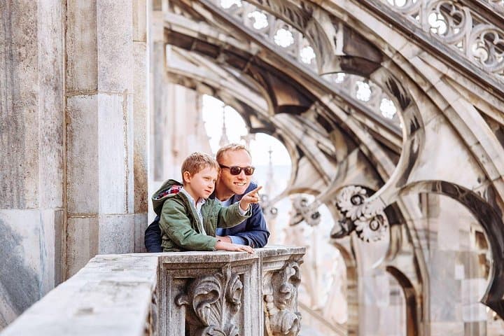 Tour para Niños en Milán: Terraza del Duomo, Degustación de Gelato y Museo de Leonardo