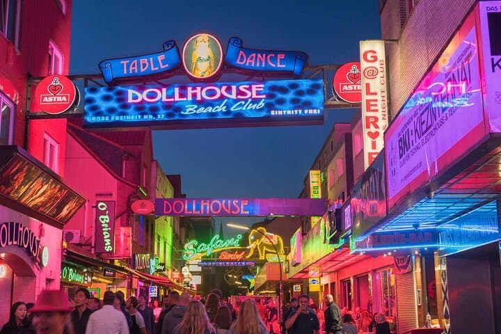 Tour privato a piedi della Reeperbahn, Amburgo