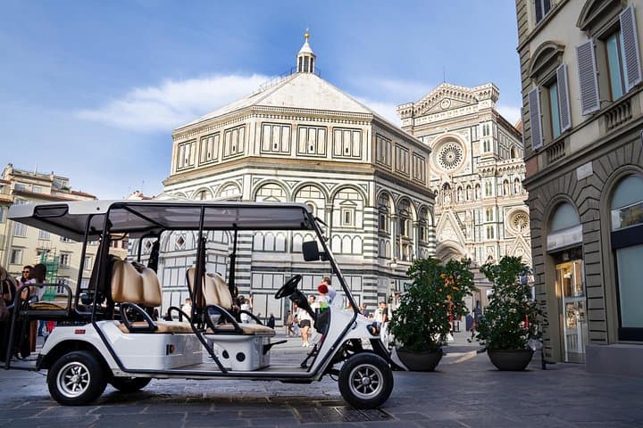 Visite en voiturette de golf à Florence avec Piazzale Michelangelo ou Fiesole
