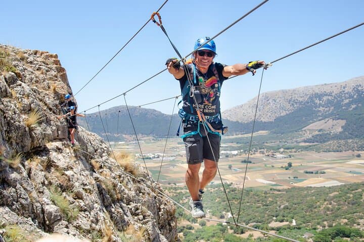 Arrampicata sulla Via Ferrata John Hogbin a Zafarraya