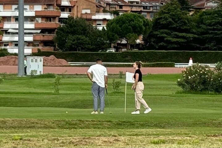 Mini Golf su un Campo da Golf Reale