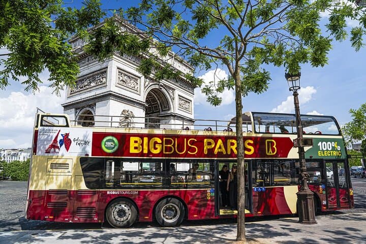 Tour en autobús Big Bus de París con paradas libres y opción de crucero por el río — foto 1