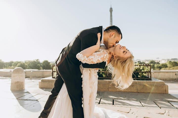 Servizio Fotografico Romantico ai Giardini del Trocadéro — foto 4
