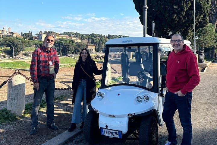 Private Golf Cart Tour über die Via Appia und Katakomben in Rom — Foto 3