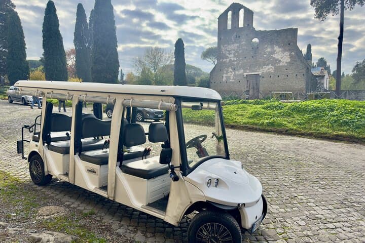Private Golf Cart Tour über die Via Appia und Katakomben in Rom