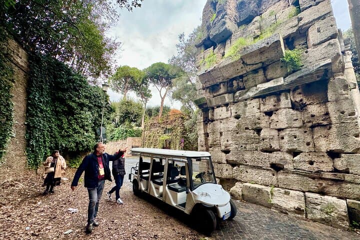 Private Golf Cart Tour über die Via Appia und Katakomben in Rom — Foto 2