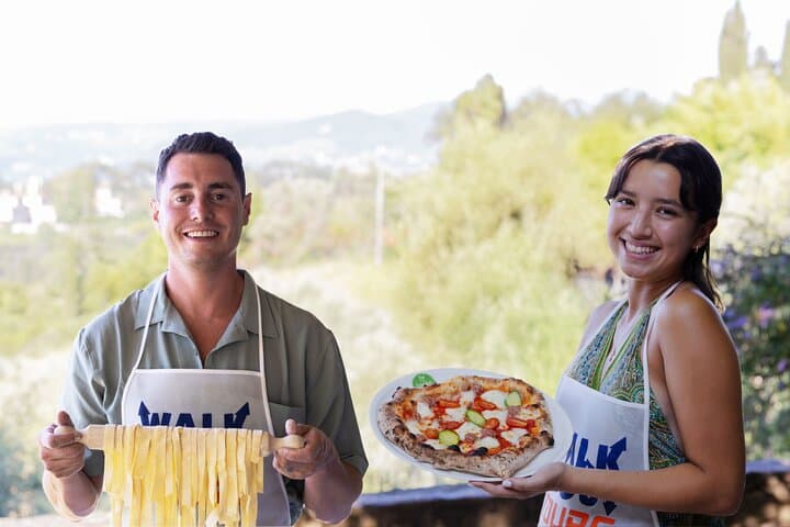 Pizza or Pasta Class with Gelato Making in Florence — photo 1
