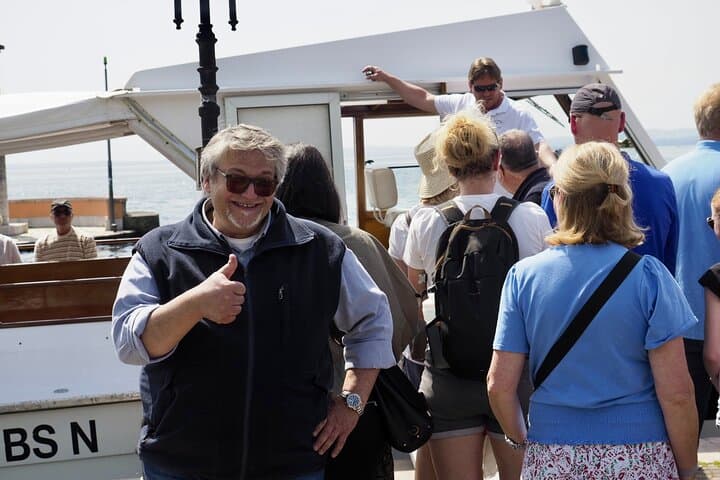 Croisière en bateau guidée de 4 heures sur le lac de Garde vers Sirmione