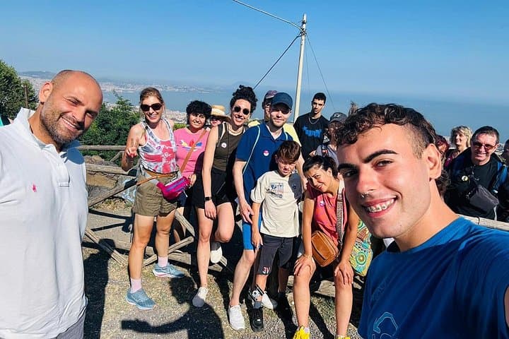 Excursion d'une journée complète au Vésuve et aux ruines de Pompéi au départ de Naples