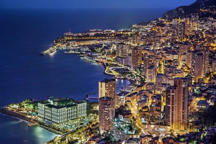 Monaco Monte Carlo Nacht Abenteuer