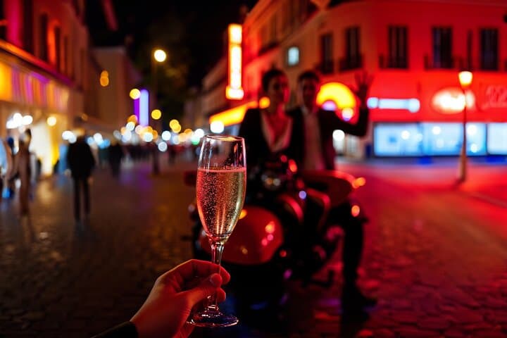 Tour Notturno Privato in Sidecar Vintage con Champagne a Parigi — foto 2