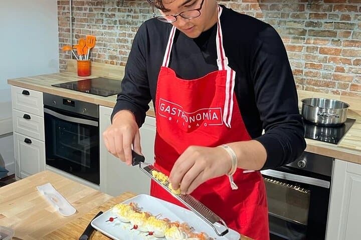 Traditioneller Basque Pintxos Kochkurs in Bilbao — Foto 3