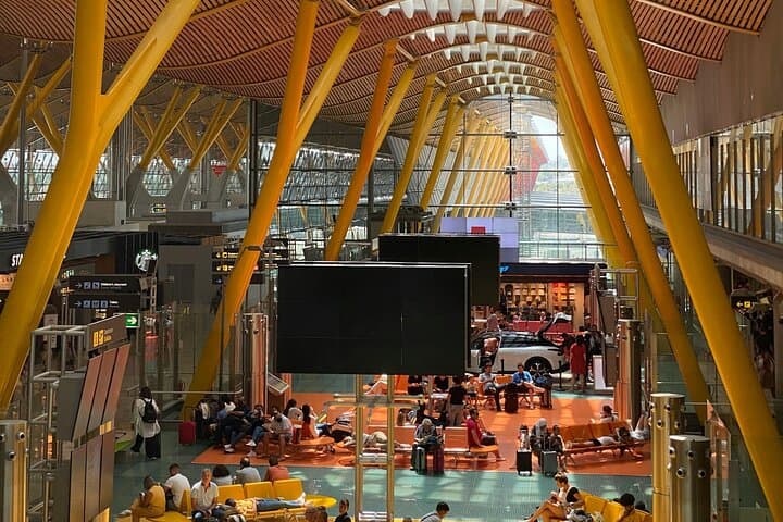 Trasferimento Privato da Madrid all'Aeroporto di Madrid