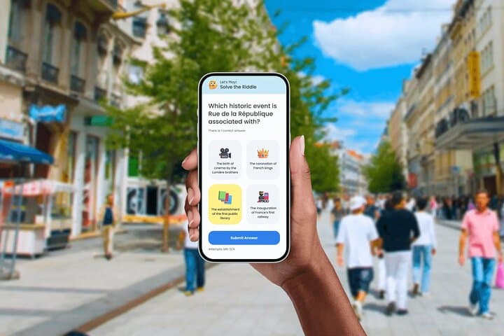 Lyon Interaktive Stadtführung