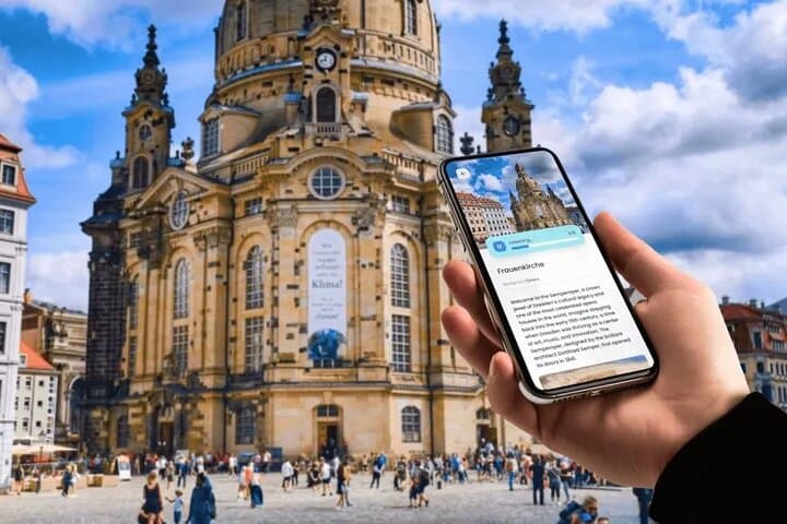 Interaktive Stadttour durch Dresden