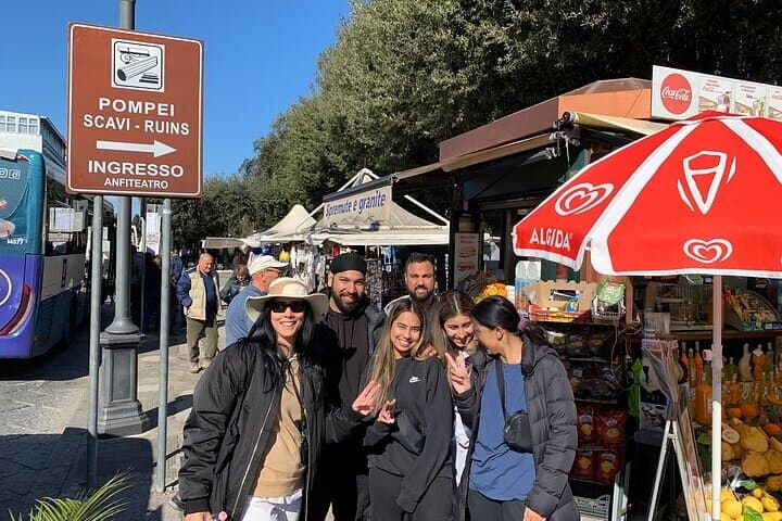 Excursión a Pompeya y recorrido por la Costa de Amalfi desde Amalfi
