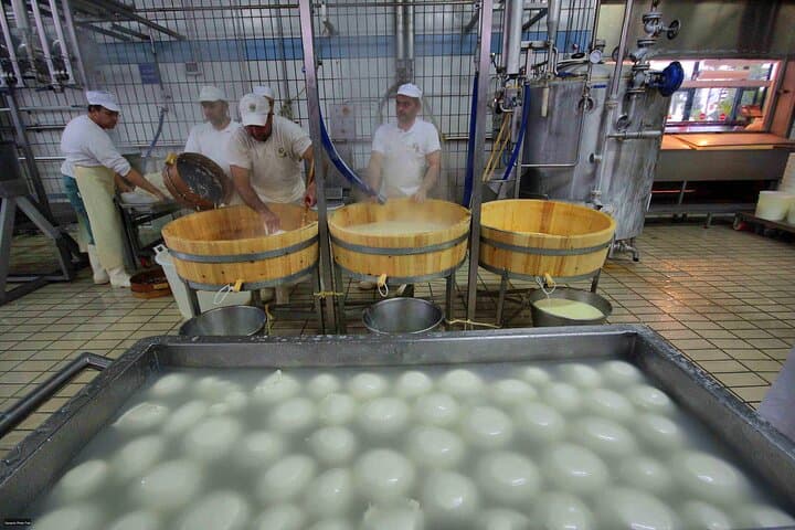 Conduzca Pompeya Sorrento Elaboración de Mozzarella — foto 5
