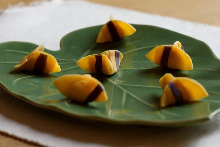 Hausgemachte Küche: Pasta-Herstellung mit natürlichen Farben in einer kleinen Gruppe — Foto 5