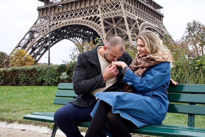 Servizio Fotografico Professionale Privato alla Torre Eiffel, Parigi — foto 2