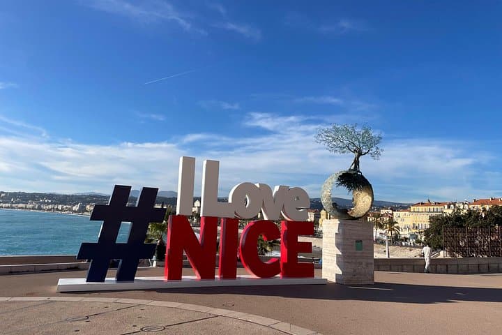 Visite à pied à Nice, France