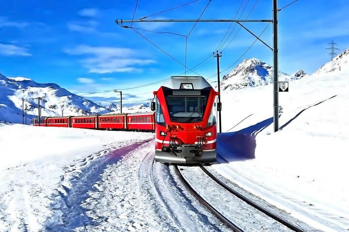 Bernina Express Tour vers St. Moritz