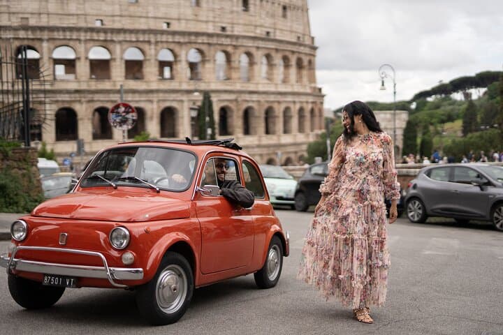 Rome Vintage Fiat 500 Car Tour with Photographer — photo 4