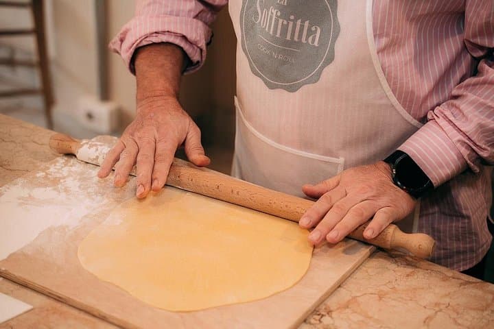 Hausgemachte Pasta & italienische Gerichte in der Kochschule in Verona — Foto 2