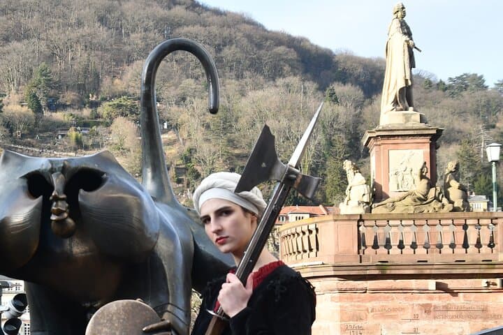 Tour spaventoso con la figlia del boia attraverso i vicoli di Heidelberg
