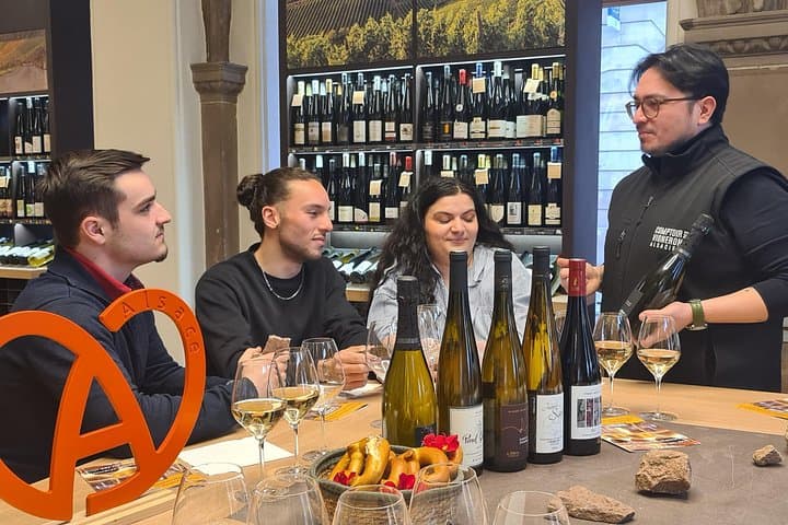 Entdeckungstasting von Elsässer Weinen in Straßburg — Foto 4