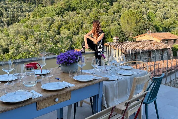 Koche authentische toskanische Gerichte in meiner Villa mit Aussicht — Foto 2