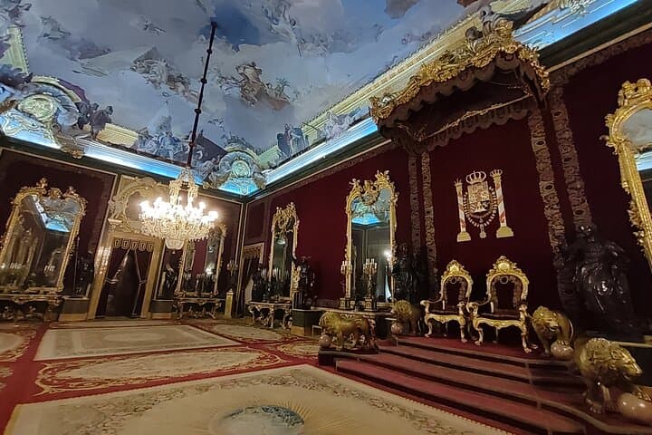 Visite privée du Palais Royal à Madrid
