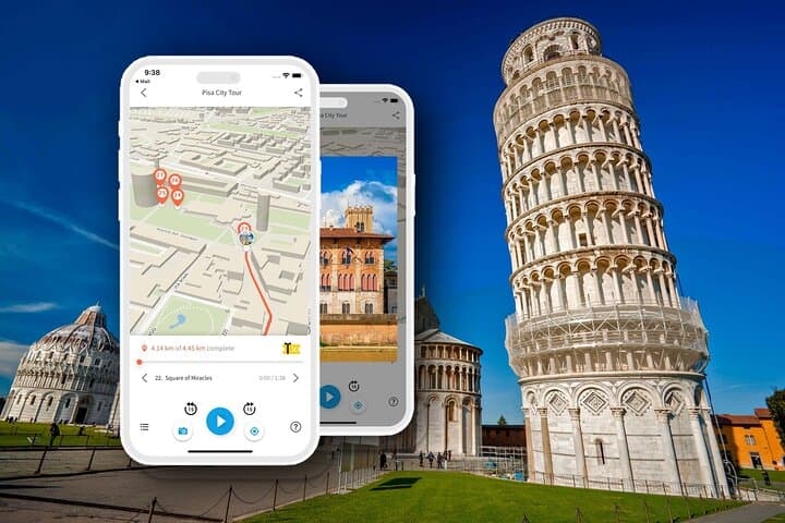 Pisa Toskana Stadtführung mit Audioguide auf Ihrem Smartphone — Foto 2