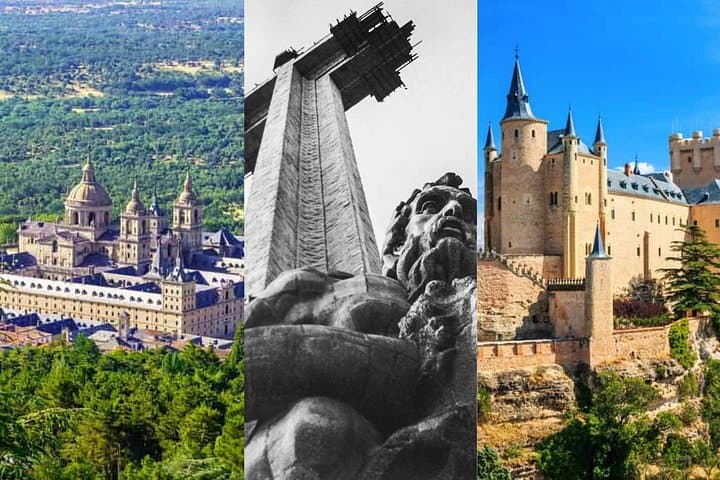 Gita di un giorno a El Escorial, Valle dei Caduti e Segovia da Madrid