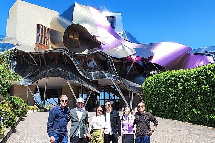 Marques de Riscal und Ysios Rioja Wein Tour und Mittagessen von Bilbao