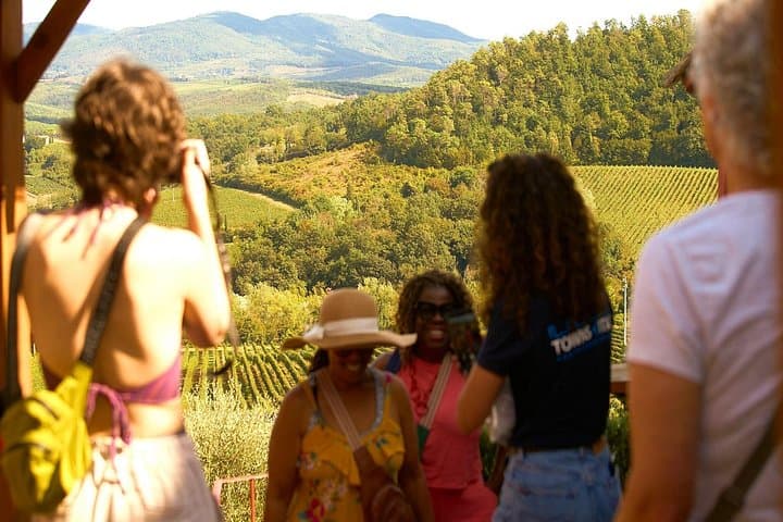 Wein- und Olivenöl-Tour in der Toskana mit Mahlzeit ab Florenz
