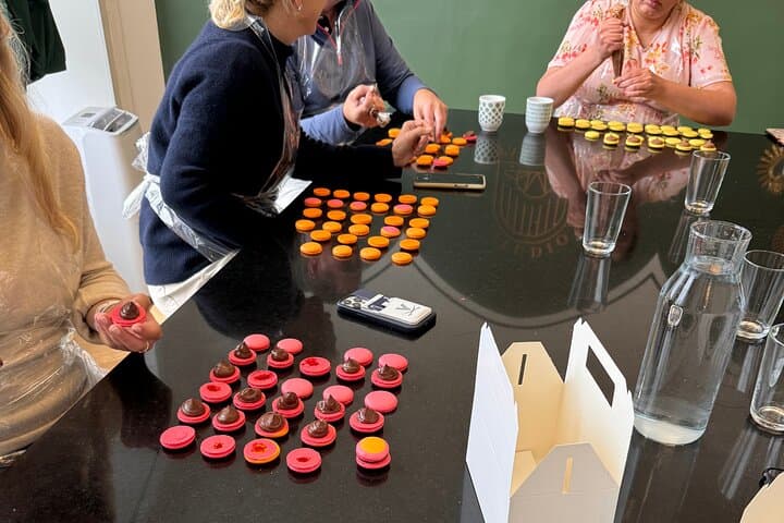 Macaron-Backkurs in Paris — Foto 1