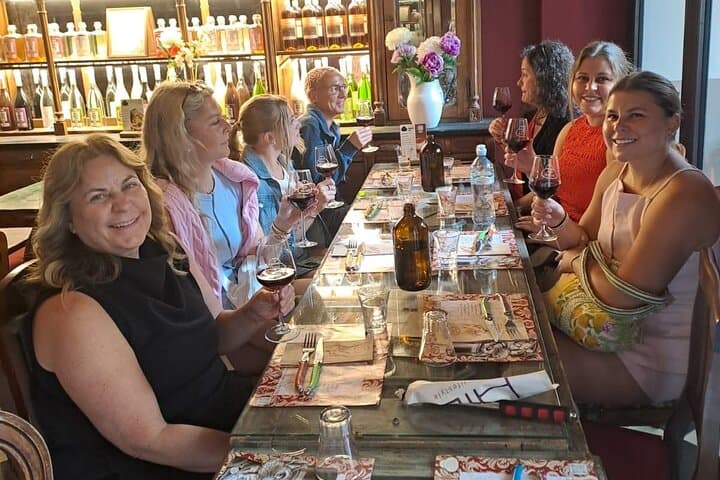 Tour a piedi del cibo di strada di Firenze con vino