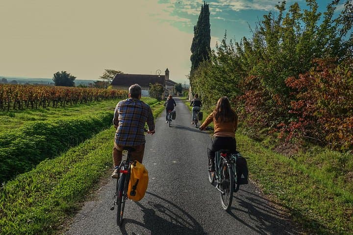 Tour del Vino di Saint Emilion in E-Bike - Ritiro e riconsegna a Bordeaux