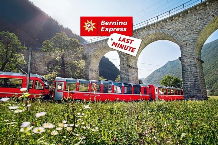 Von Mailand: Bernina Roten Zug und Tour durch St. Moritz — Foto 5
