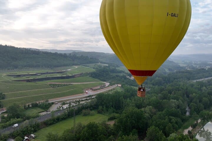 Heißluftballonfahrt über Chianti — Foto 3