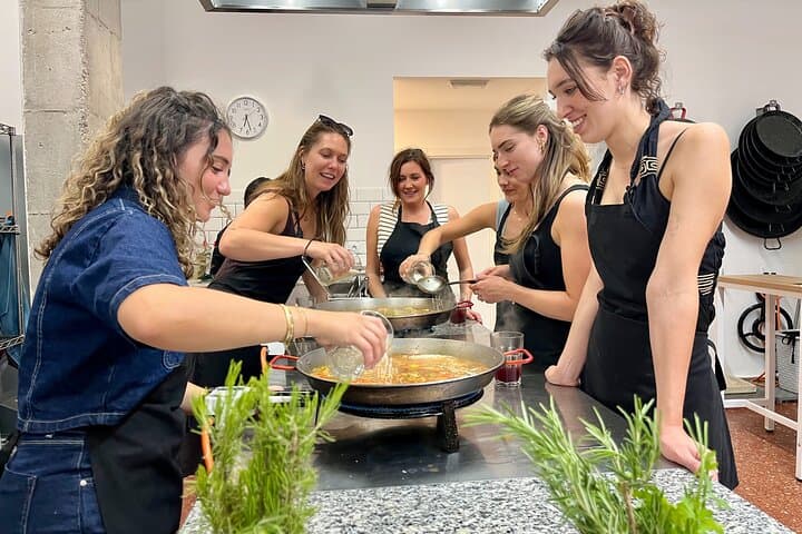Echte Paella-Kochkurs in Valencia — Foto 1
